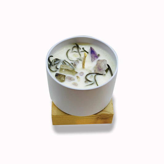 Chakra Soy candle - 森思思黑白超七大豆蠟燭